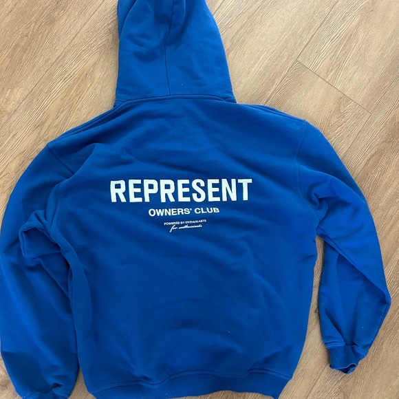 Represent cobalt blue Hoodie - Picture 1 of 4